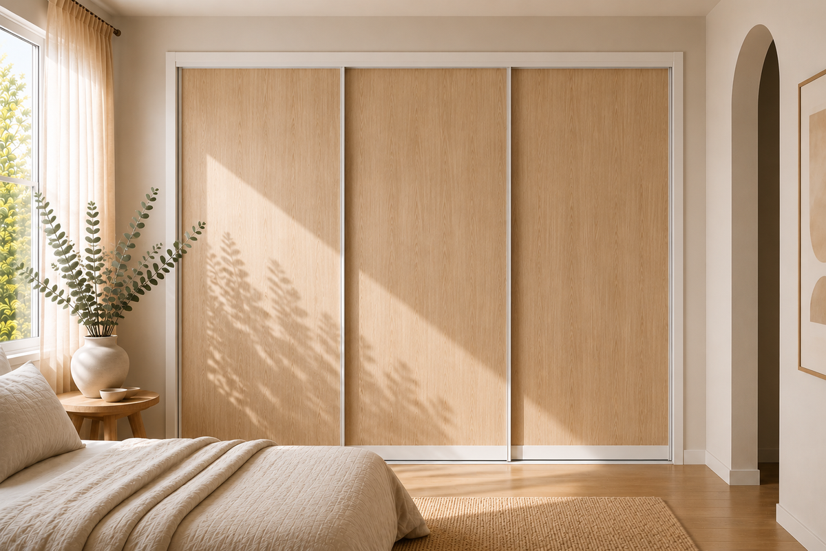Polytec Sliding Wardrobe Doors — Prime Oak