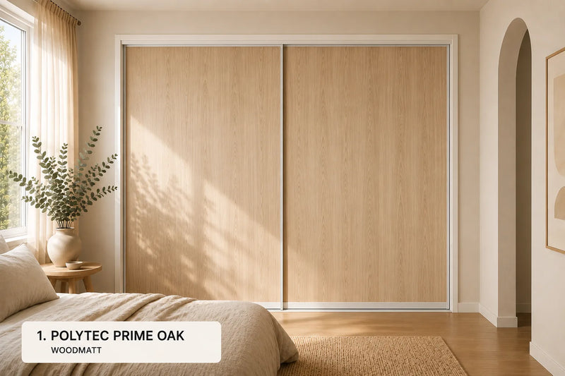 Polytec Sliding Wardrobe Doors — Prime Oak