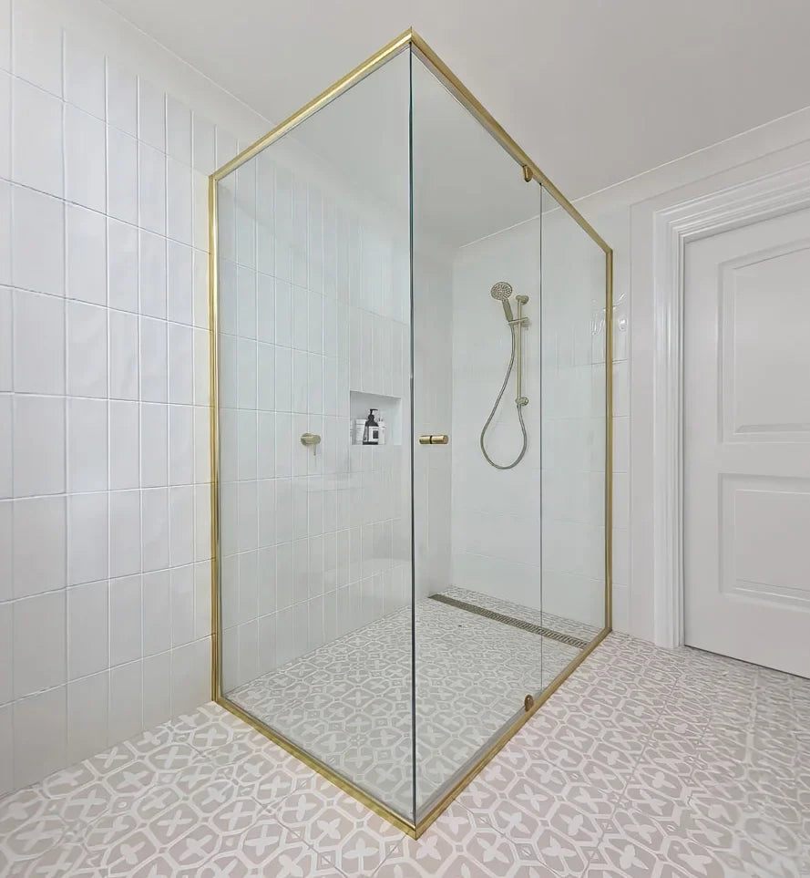 Semi-Frameless Shower Screens