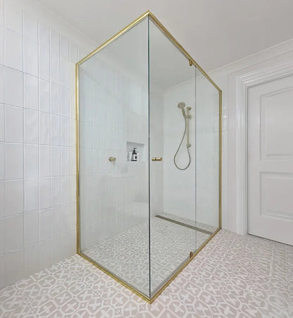 Semi-Frameless Shower Screens