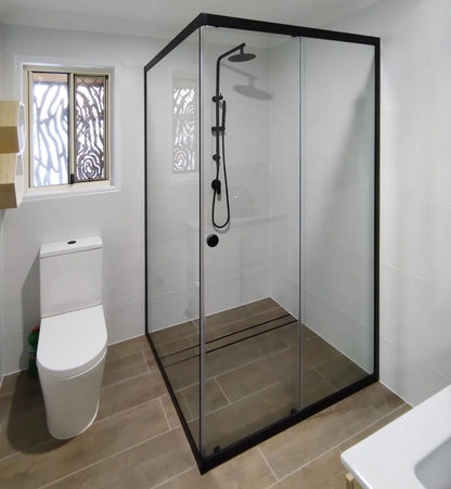 Semi-Frameless Shower Screens